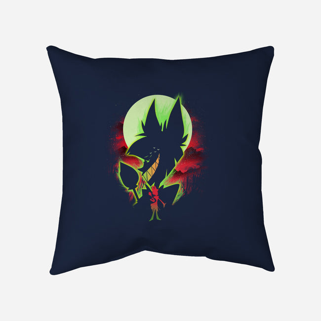 The Radio Demon Landscape-None-Removable Cover w Insert-Throw Pillow-dandingeroz