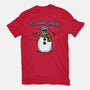 Tis But Snow-Womens-Fitted-Tee-Boggs Nicolas