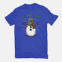 Tis But Snow-Womens-Fitted-Tee-Boggs Nicolas