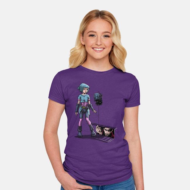 We All Explode Down Here-Womens-Fitted-Tee-zascanauta