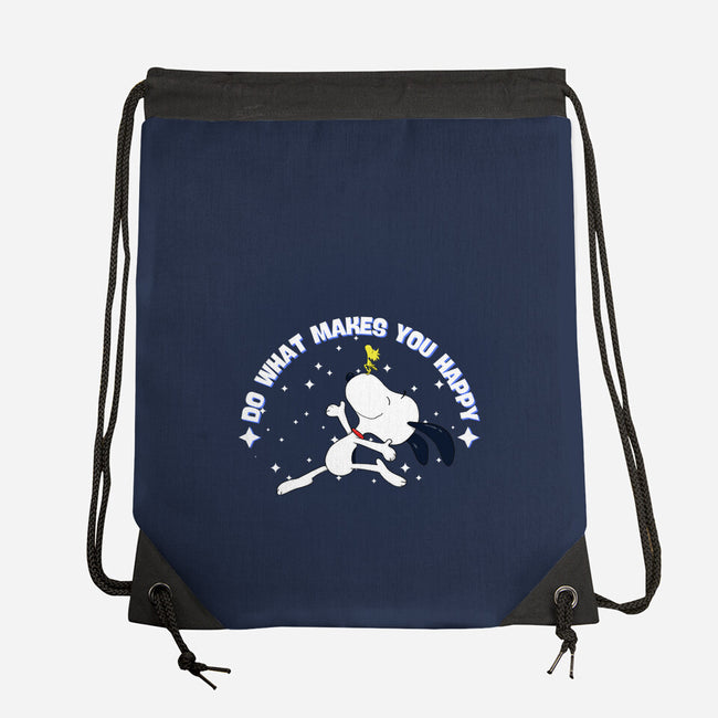 Do What Makes You Happy-None-Drawstring-Bag-MaxoArt