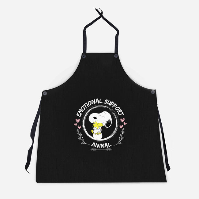 The Comforting Beagle-Unisex-Kitchen-Apron-MaxoArt