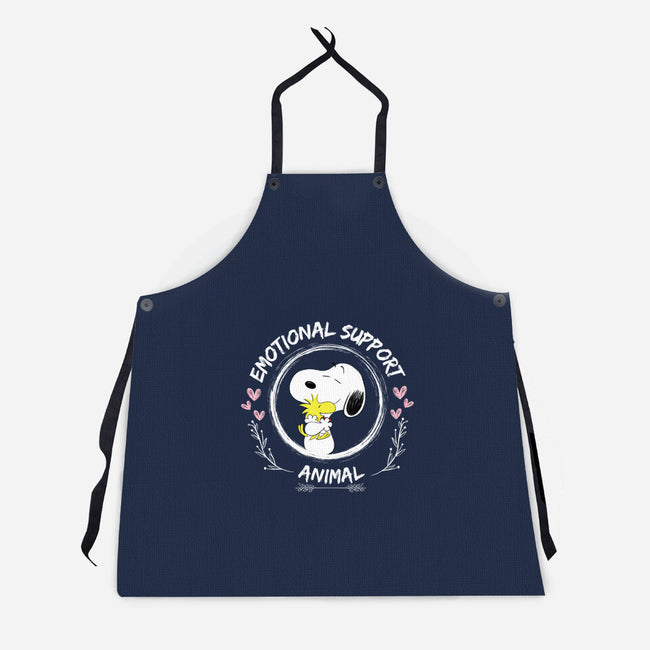 The Comforting Beagle-Unisex-Kitchen-Apron-MaxoArt