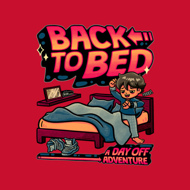 Back To Bed-Youth-Crew Neck-Sweatshirt-teesgeex