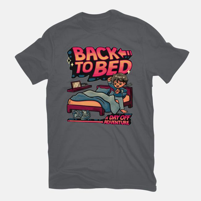 Back To Bed-Unisex-Basic-Tee-teesgeex