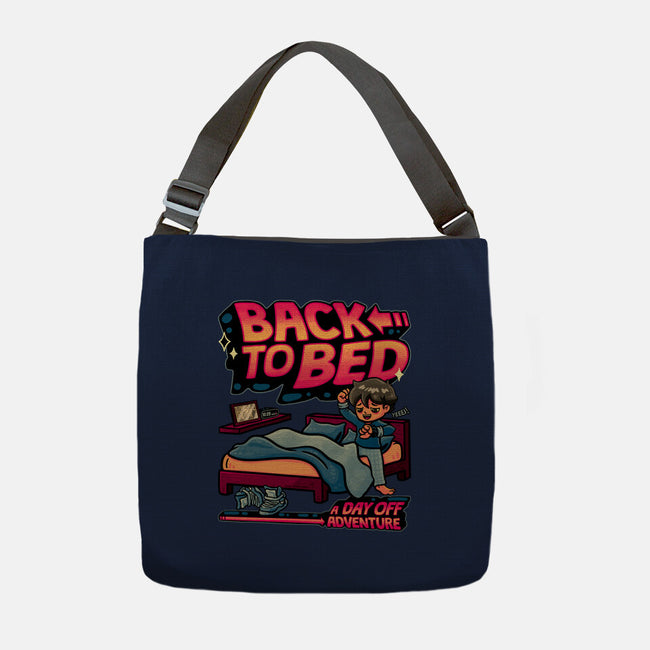 Back To Bed-None-Adjustable Tote-Bag-teesgeex