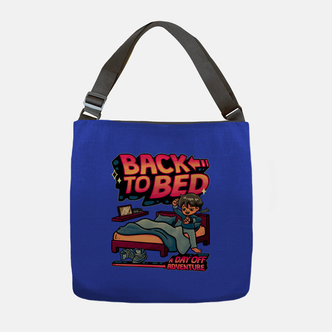 Back To Bed-None-Adjustable Tote-Bag-teesgeex