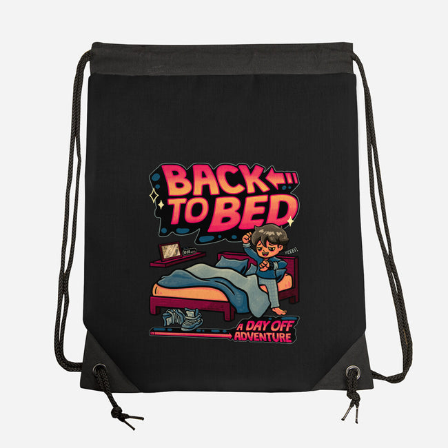 Back To Bed-None-Drawstring-Bag-teesgeex