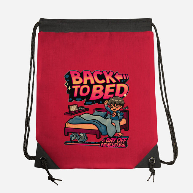 Back To Bed-None-Drawstring-Bag-teesgeex