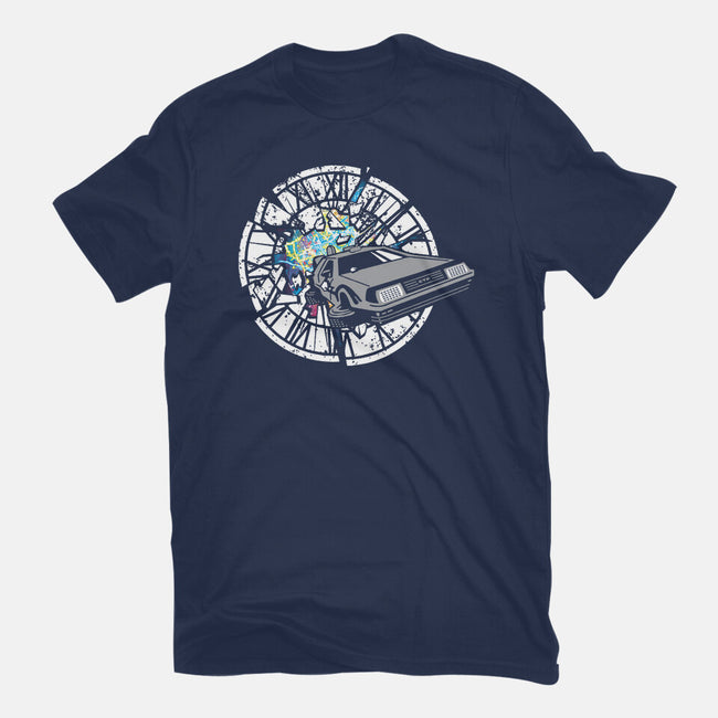 Delorean Dreams-Unisex-Basic-Tee-dalethesk8er