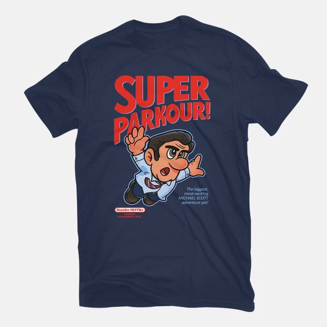 Super Parkour-Womens-Fitted-Tee-Getsousa!