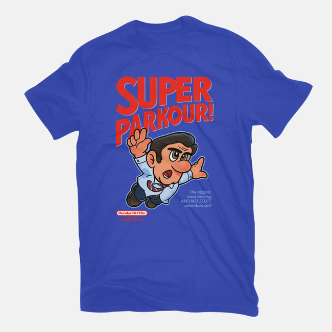 Super Parkour-Womens-Fitted-Tee-Getsousa!