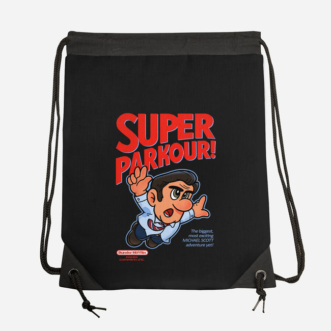 Super Parkour-None-Drawstring-Bag-Getsousa!