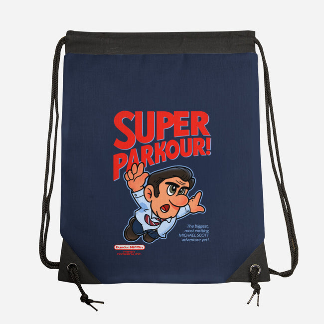 Super Parkour-None-Drawstring-Bag-Getsousa!