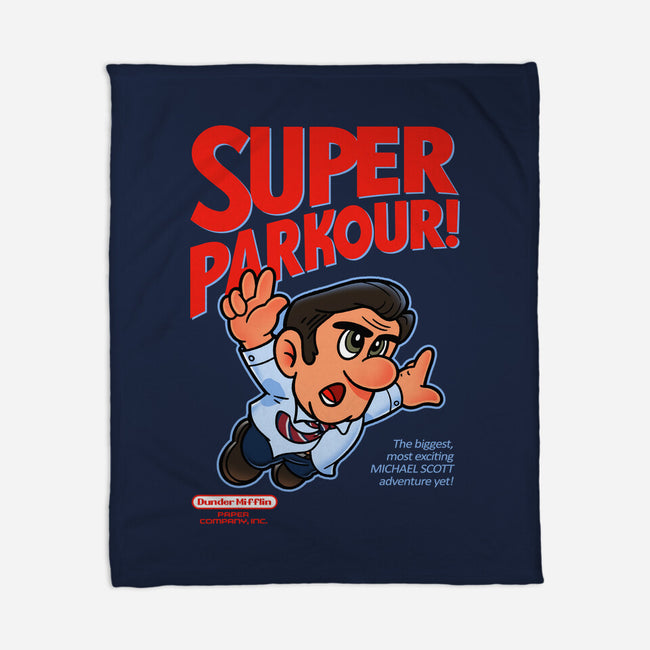 Super Parkour-None-Fleece-Blanket-Getsousa!