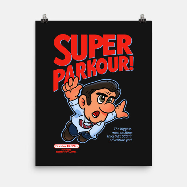 Super Parkour-None-Matte-Poster-Getsousa!