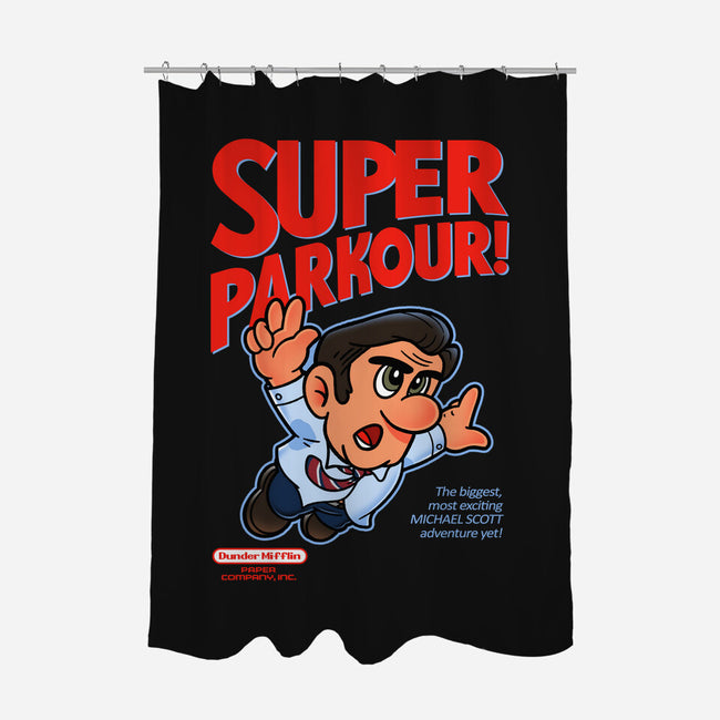 Super Parkour-None-Polyester-Shower Curtain-Getsousa!