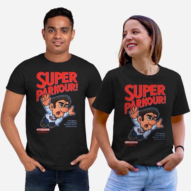 Super Parkour-Unisex-Basic-Tee-Getsousa!