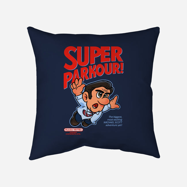 Super Parkour-None-Removable Cover w Insert-Throw Pillow-Getsousa!