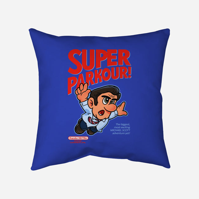 Super Parkour-None-Removable Cover w Insert-Throw Pillow-Getsousa!