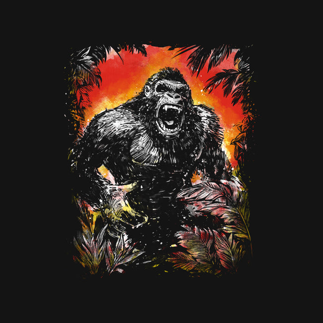 The King Of Skull Island-Unisex-Basic-Tee-kharmazero