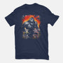 The King Of Skull Island-Womens-Basic-Tee-kharmazero