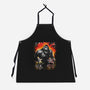 The King Of Skull Island-Unisex-Kitchen-Apron-kharmazero