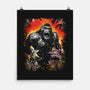 The King Of Skull Island-None-Matte-Poster-kharmazero