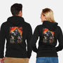 The King Of Skull Island-Unisex-Zip-Up-Sweatshirt-kharmazero