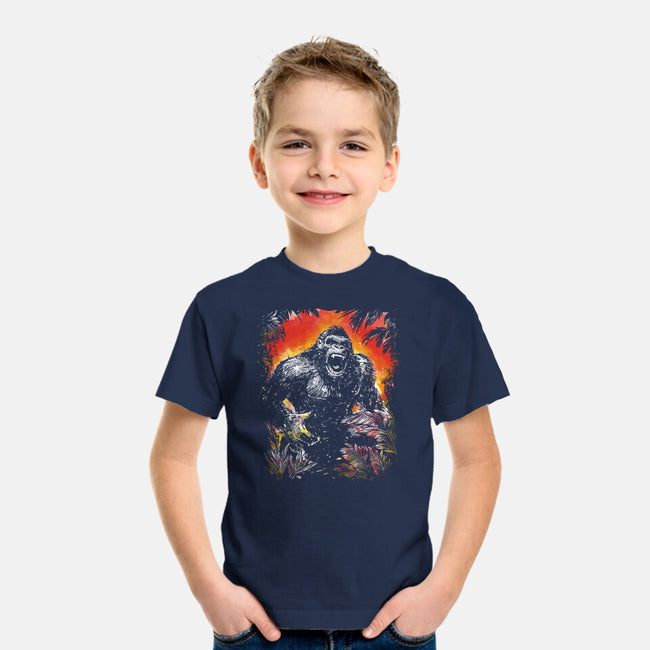 The King Of Skull Island-Youth-Basic-Tee-kharmazero