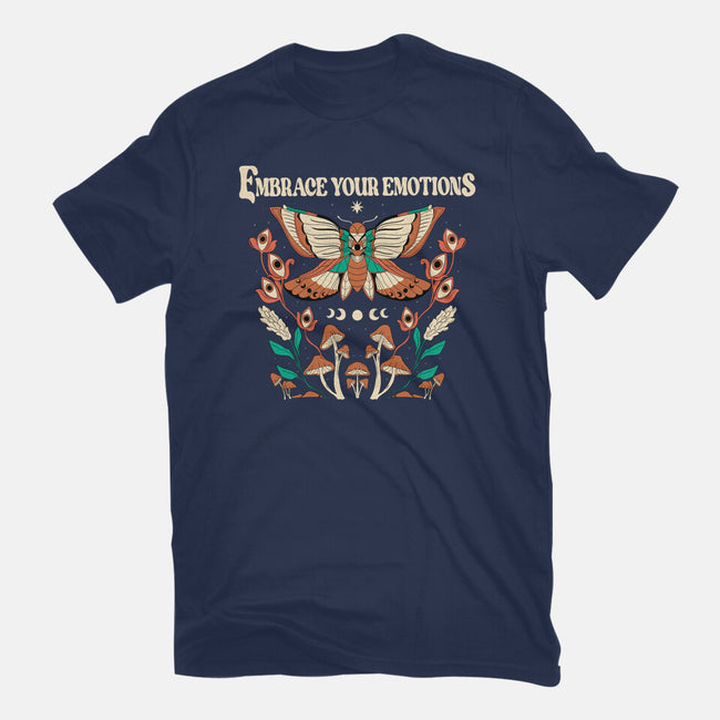 Embrace Your Emotions-Womens-Fitted-Tee-yumie