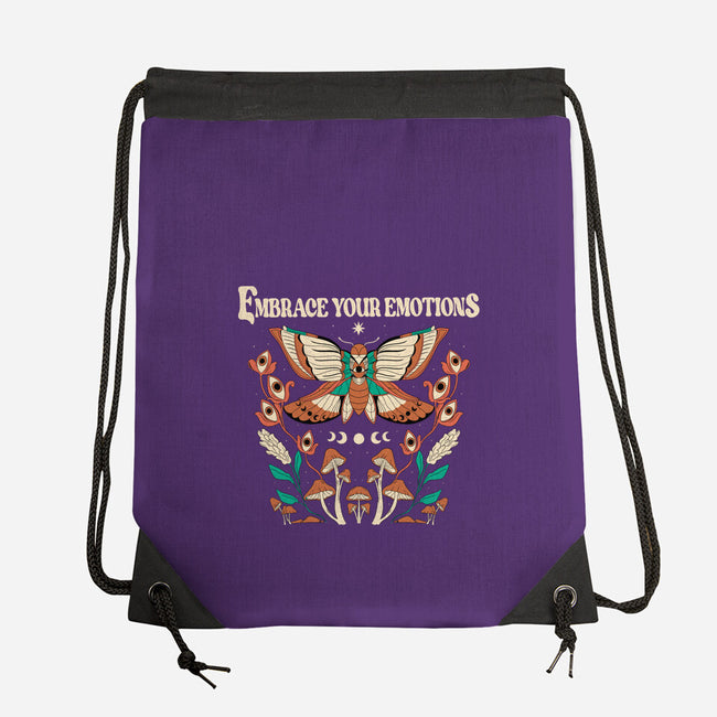 Embrace Your Emotions-None-Drawstring-Bag-yumie