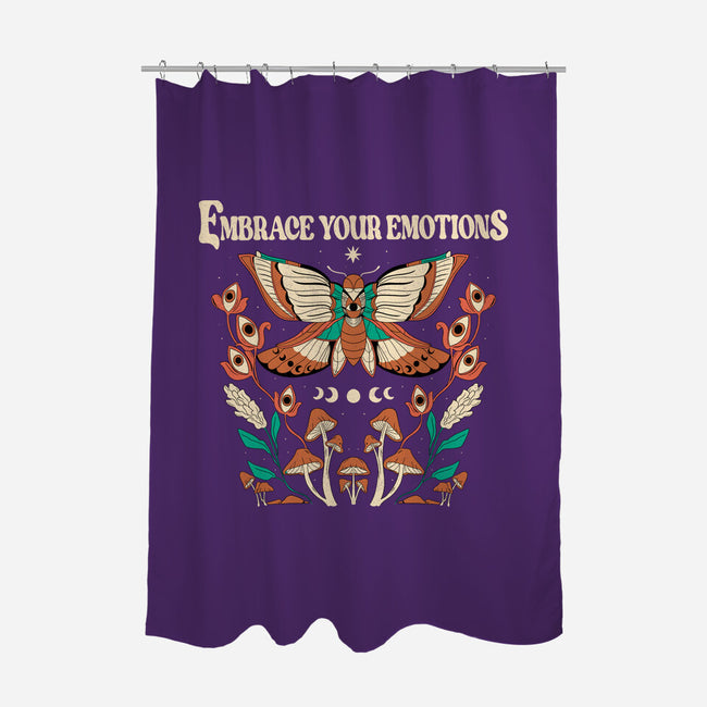 Embrace Your Emotions-None-Polyester-Shower Curtain-yumie