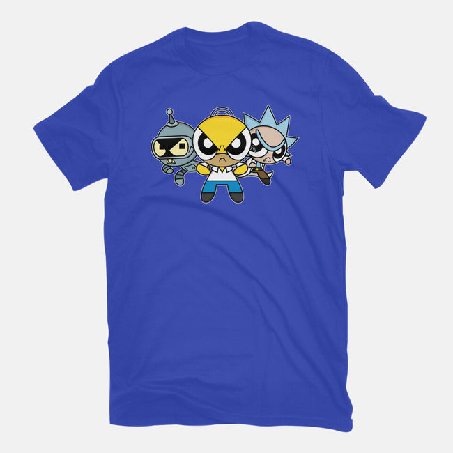 The Powerpuff Drinkers-Unisex-Basic-Tee-Barbadifuoco