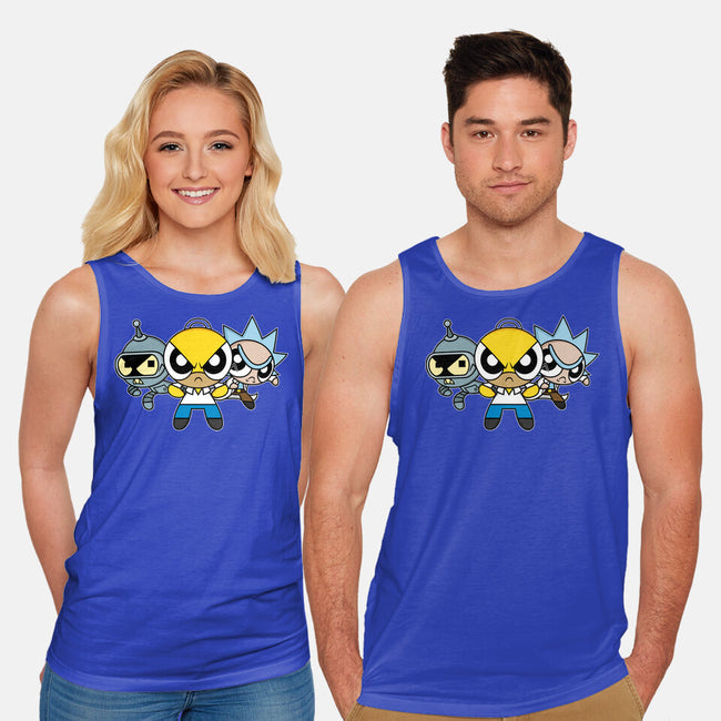 The Powerpuff Drinkers-Unisex-Basic-Tank-Barbadifuoco