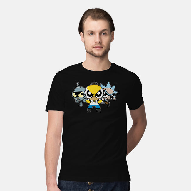 The Powerpuff Drinkers-Mens-Premium-Tee-Barbadifuoco