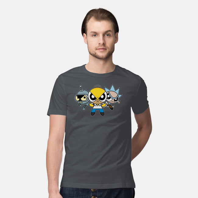 The Powerpuff Drinkers-Mens-Premium-Tee-Barbadifuoco