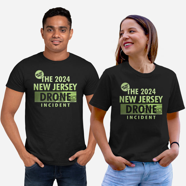 New Jersey Drone Incident-Unisex-Basic-Tee-Boggs Nicolas