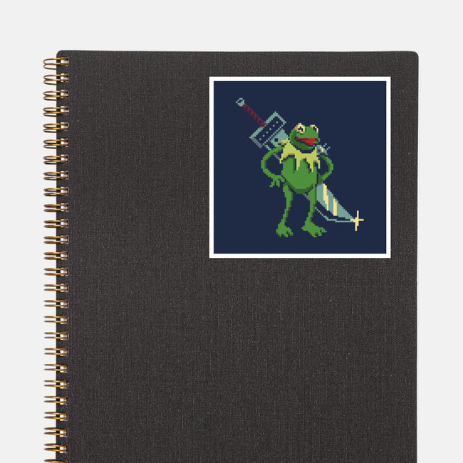 Frog Strife-None-Glossy-Sticker-Henrique Torres