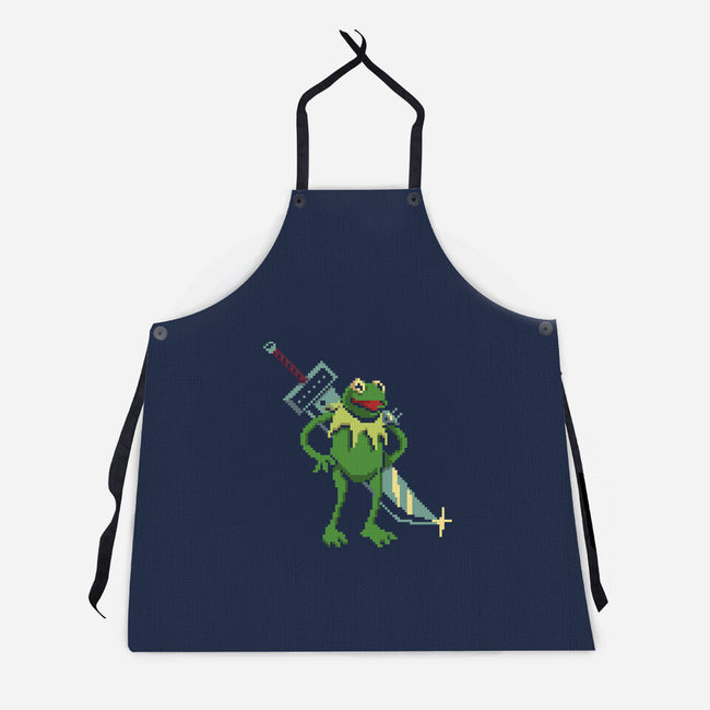 Frog Strife-Unisex-Kitchen-Apron-Henrique Torres