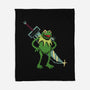 Frog Strife-None-Fleece-Blanket-Henrique Torres