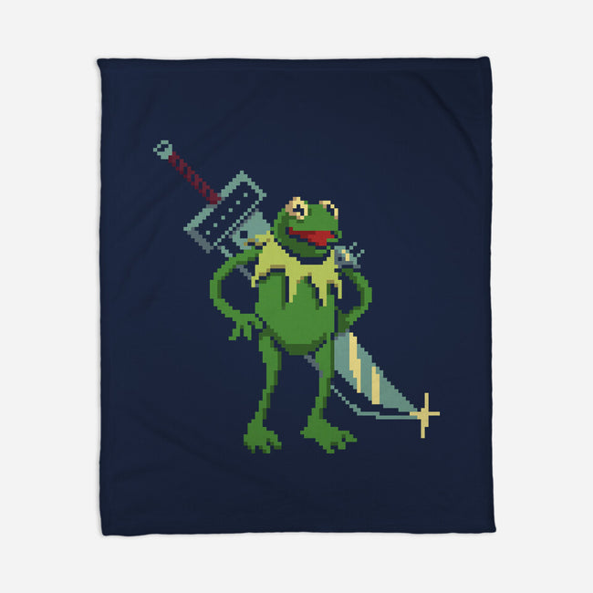 Frog Strife-None-Fleece-Blanket-Henrique Torres