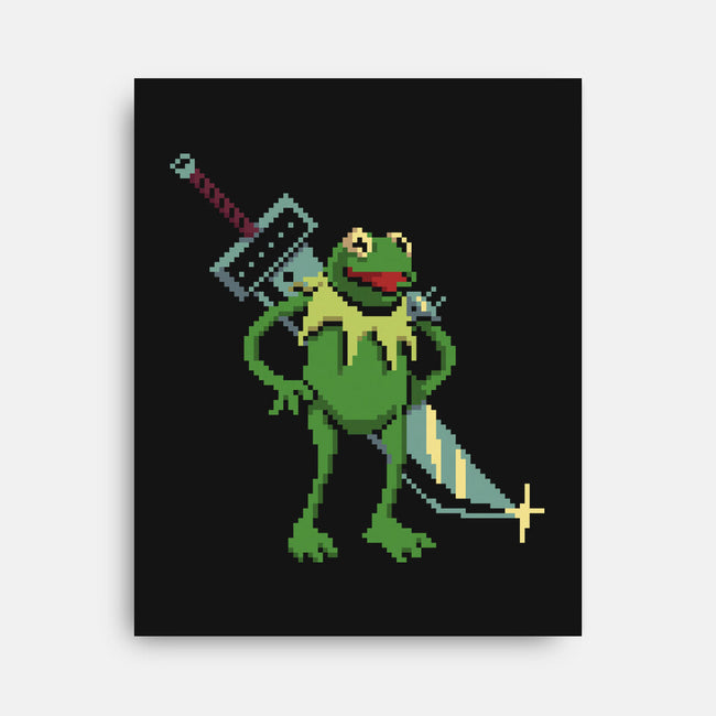 Frog Strife-None-Stretched-Canvas-Henrique Torres