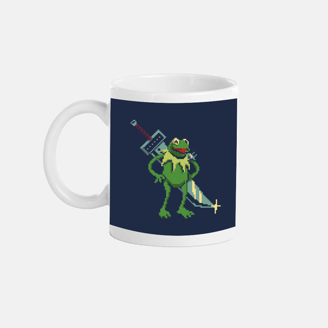 Frog Strife-None-Mug-Drinkware-Henrique Torres