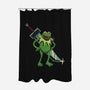 Frog Strife-None-Polyester-Shower Curtain-Henrique Torres