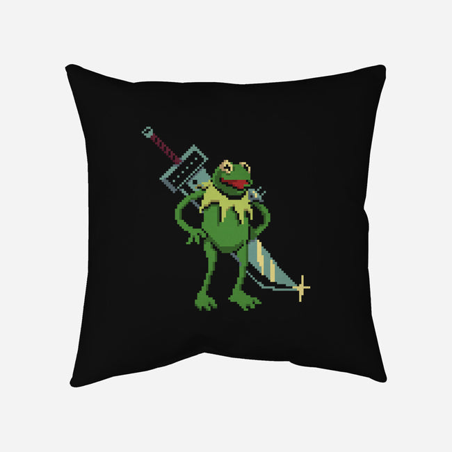 Frog Strife-None-Removable Cover w Insert-Throw Pillow-Henrique Torres