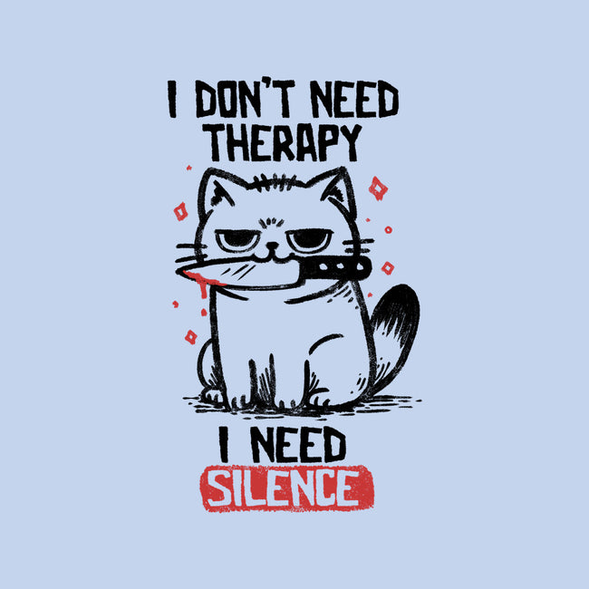 I Don't Need Therapy I Need Silence-Unisex-Basic-Tee-koalastudio