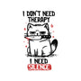 I Don't Need Therapy I Need Silence-Mens-Basic-Tee-koalastudio