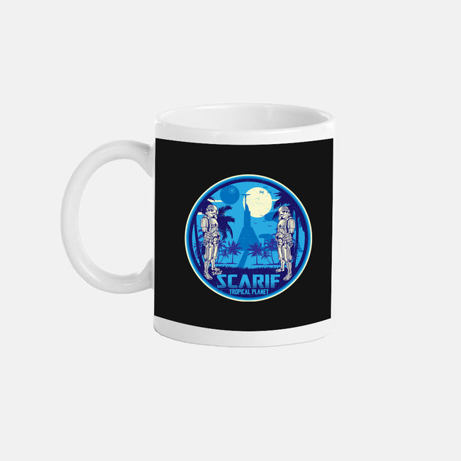 Visit The Tropical Planet-None-Mug-Drinkware-CarloJ1956