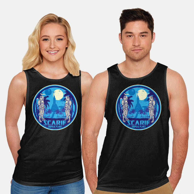 Visit The Tropical Planet-Unisex-Basic-Tank-CarloJ1956